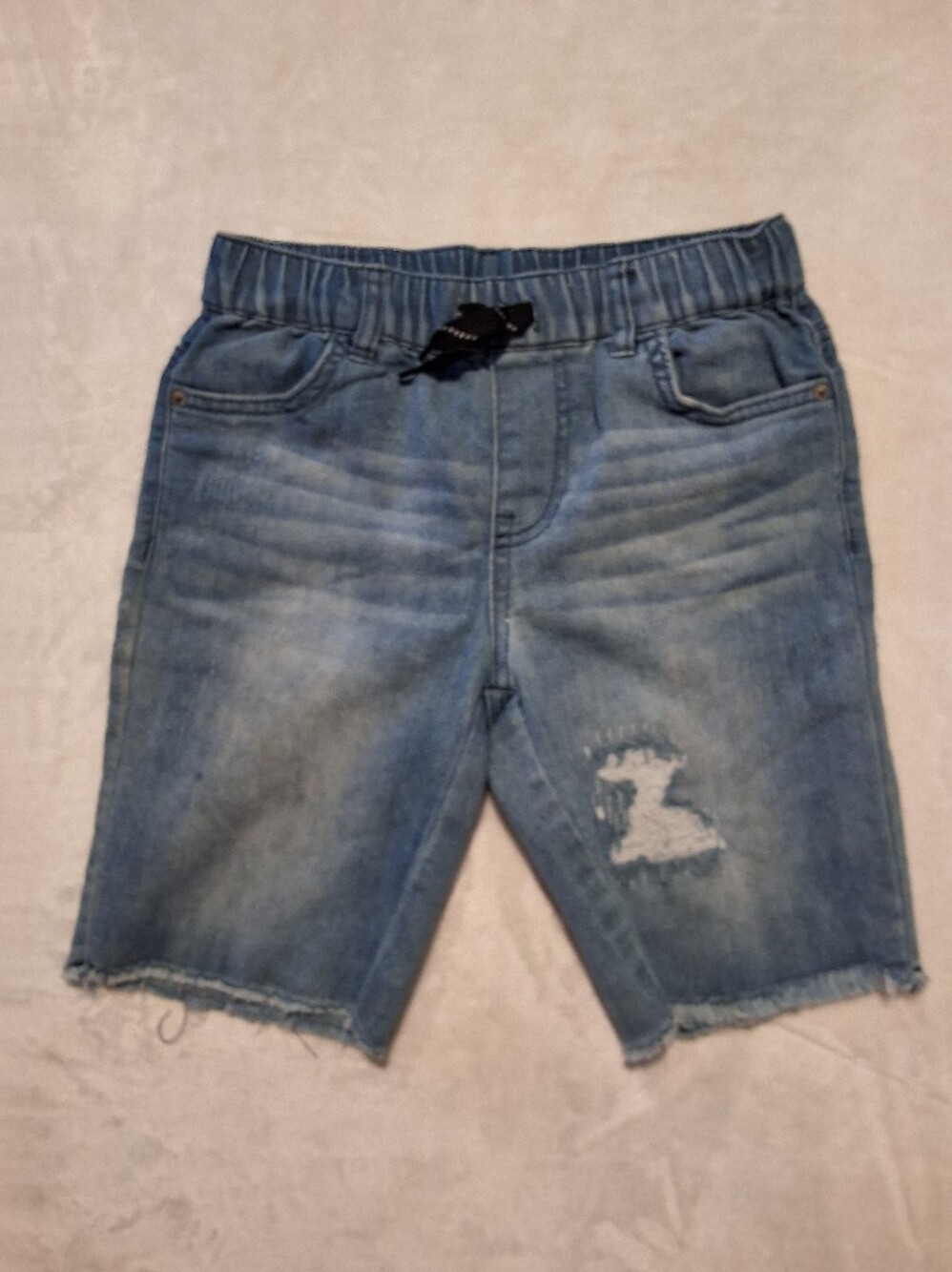 art class Light Blue Distressed Boys Denim Shorts